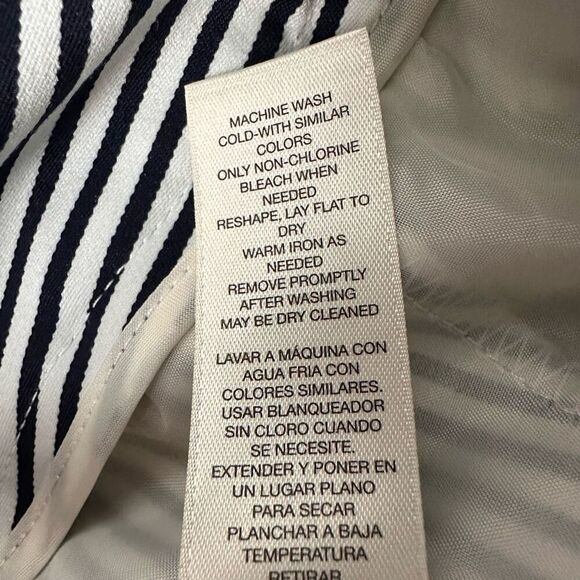 Chico's Sailor Stripe Hardware Crop Pants size 16 - Picture 10 of 10